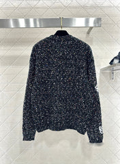 CHANEL 26S CASHMERE BLEND KNIT SWEATER 731