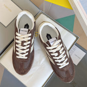 TOM FORD 26S SNEAKERS IN EARTH BROWN SUEDE