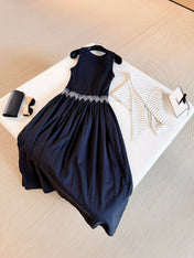RALPH LAUREN 26S PLEATED DRESS 376