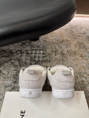 CELINE 26S SNEAKER IN LIGHT GREY SUEDE