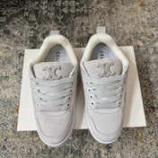 CELINE 26S SNEAKER IN LIGHT GREY SUEDE