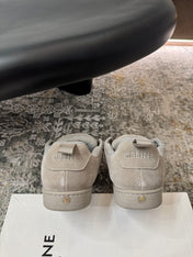 CELINE 26S SNEAKER IN GREY SUEDE
