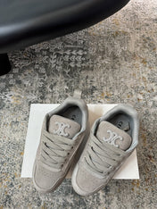 CELINE 26S SNEAKER IN GREY SUEDE