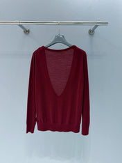PRADA 26S V-NECK SWEATER 815