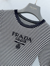 PRADA 26S SHORT SLEEVED KNIT T-SHIRT 811