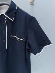 PRADA 26S SHORT SLEEVED POLO SHIRT 809