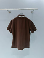 PRADA 26S SHORT SLEEVED POLO SHIRT 808