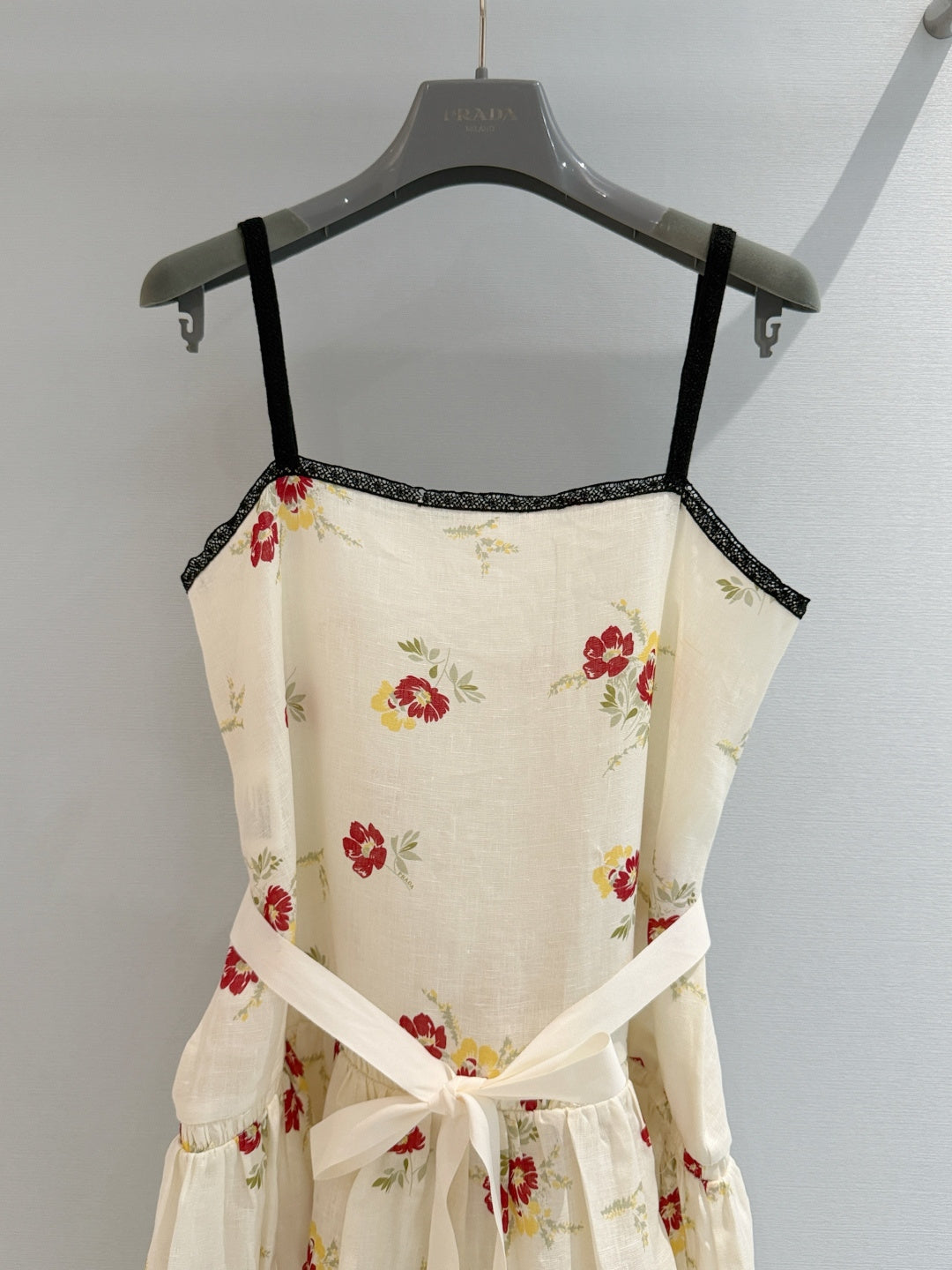 PRADA 26S FLORAL SPAGHETTI STRAP DRESS STYLE 992