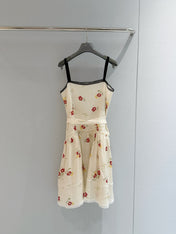 PRADA 26S FLORAL SPAGHETTI STRAP DRESS STYLE 992