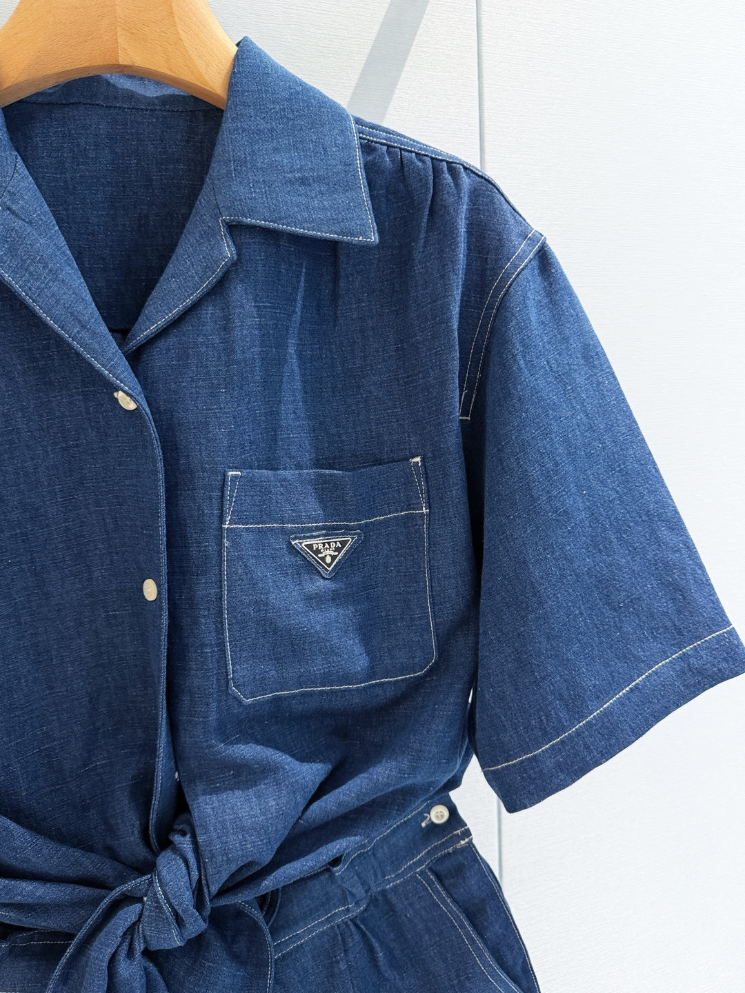 PRADA 26S DENIM JUMPSUIT 996