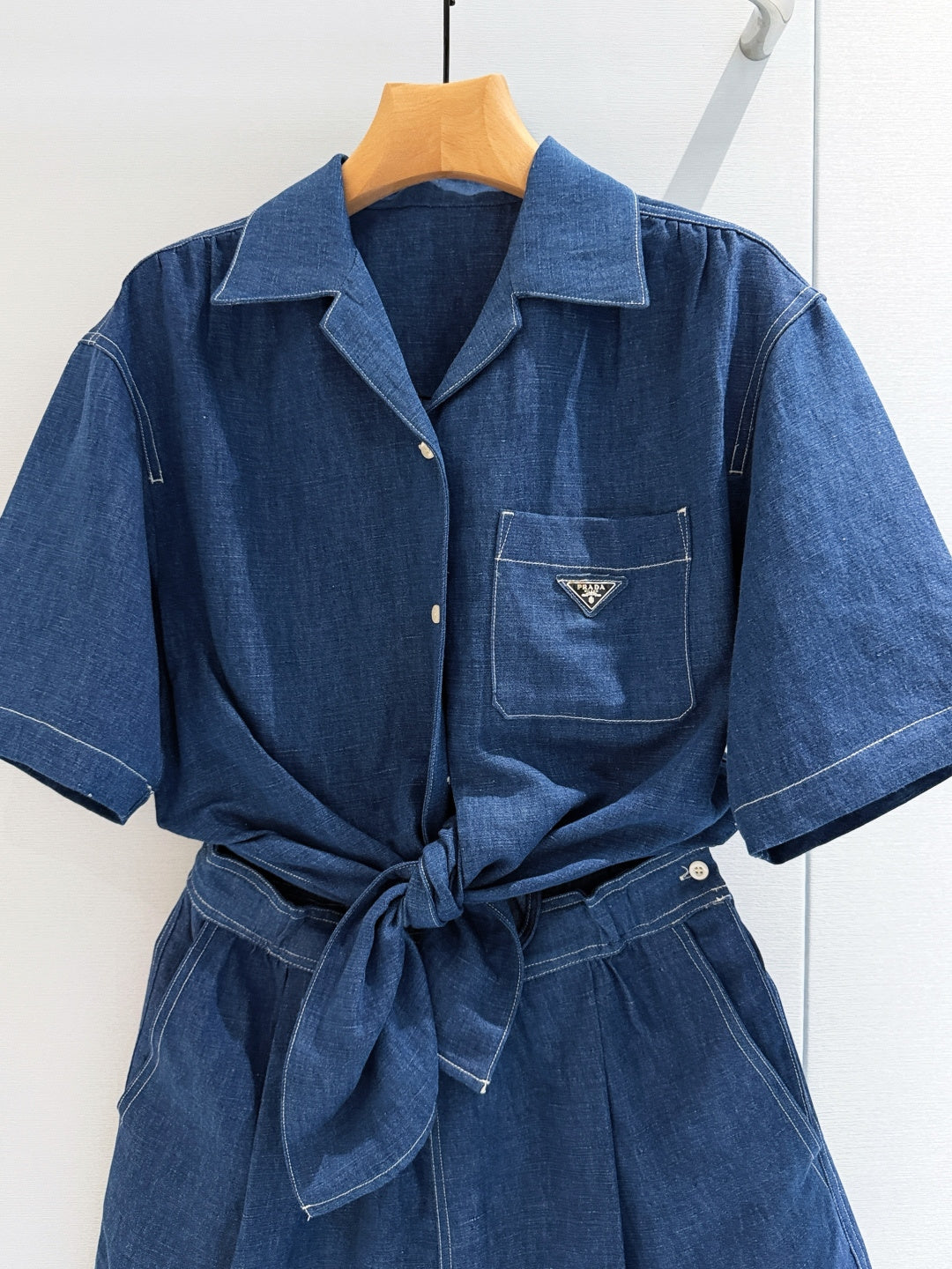 PRADA 26S DENIM JUMPSUIT 996