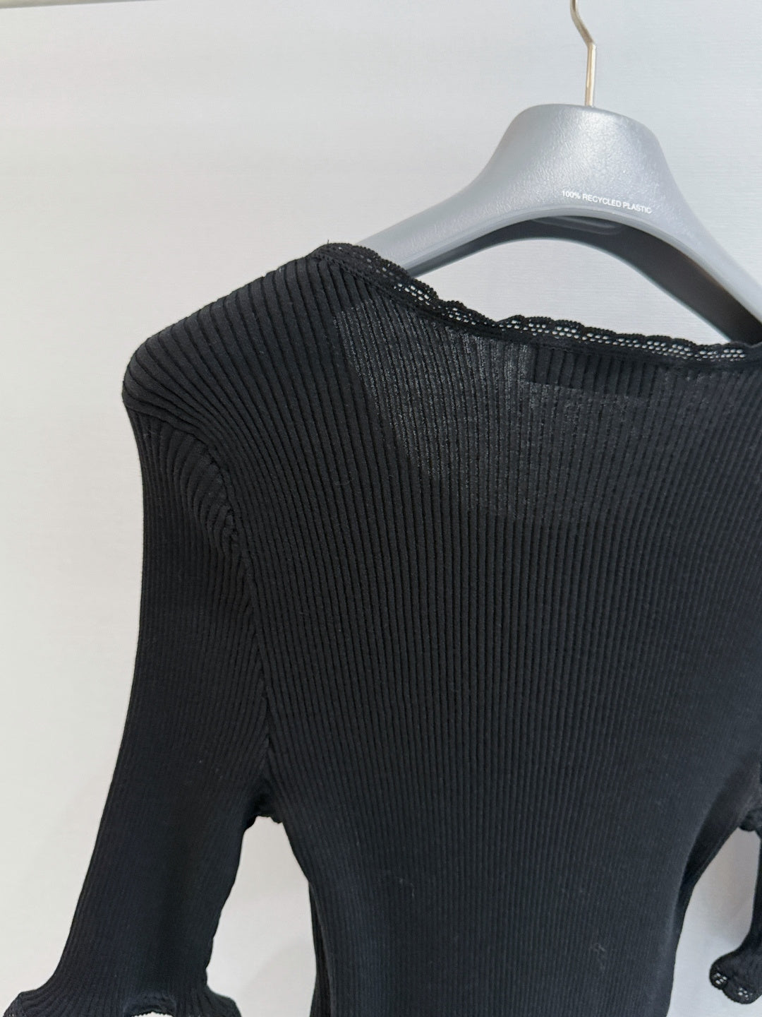 PRADA 26S SHORT-SLEEVE KNIT SWEATER STYLE 945