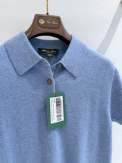 LORO PIANA 26S KNIT POLO SHIRT 905