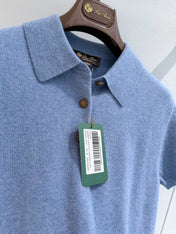 LORO PIANA 26S KNIT POLO SHIRT 905
