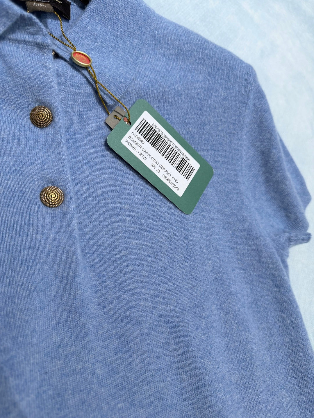 LORO PIANA 26S KNIT POLO SHIRT 905