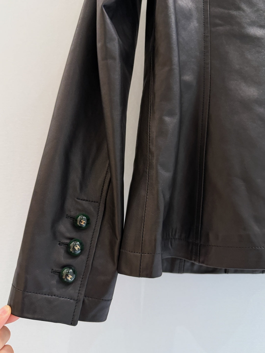 CHANEL 26S LEATHER JACKET 1726