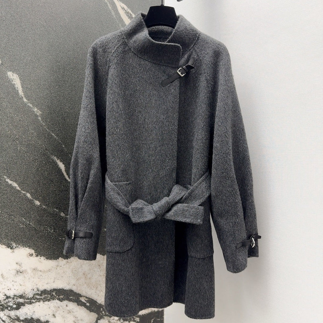 HERMES 25S CROPPED STAND-COLLAR JACKET 445