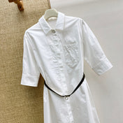 HERMES 26S SHIRT DRESS 778