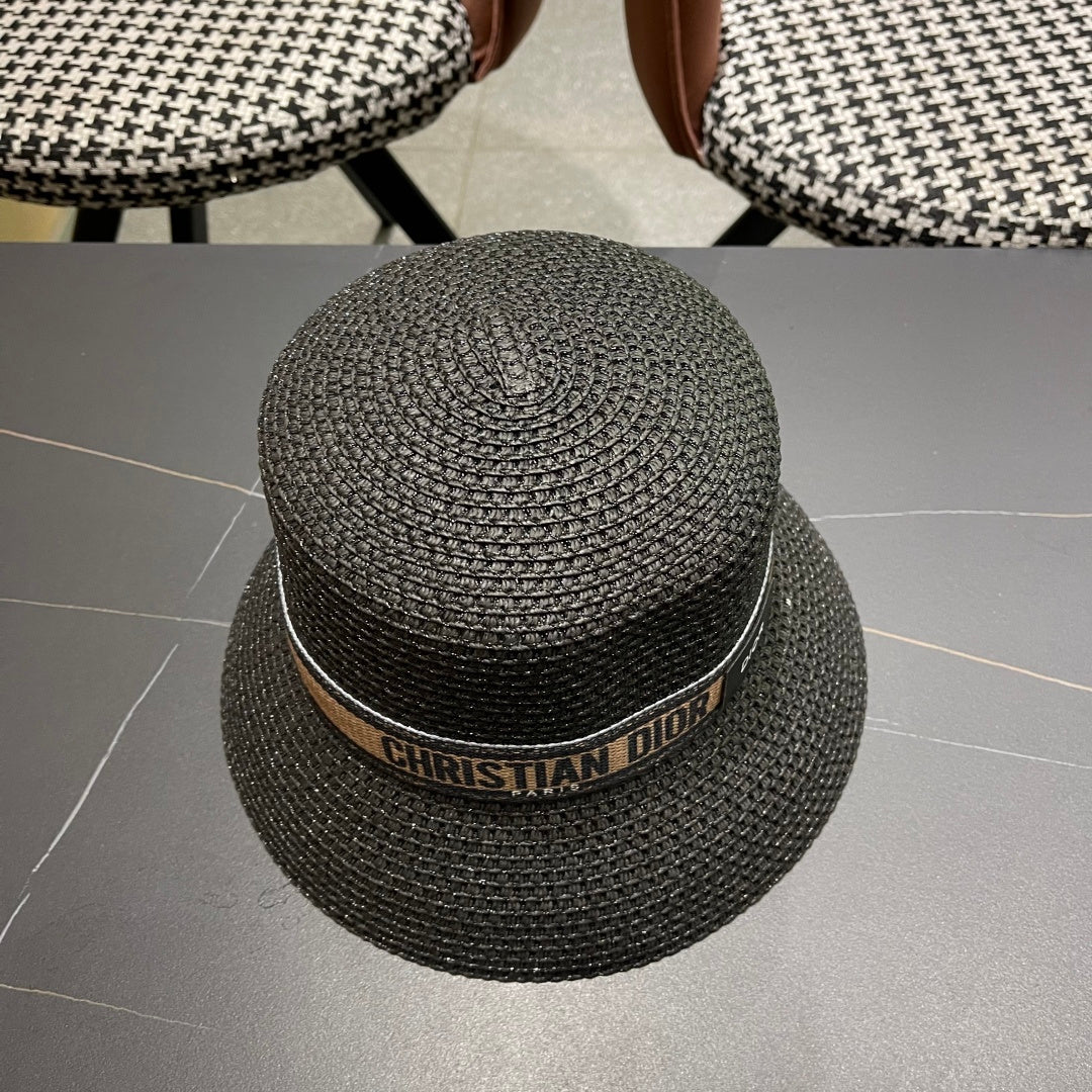 DIOR 26S SHORT BRIM STRAW HAT STYLE 145