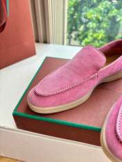 LP LOAFERS 25S IN PINK CASHMERE