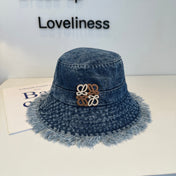 LOEWE 26S DENIM BUCKET HAT STYLE 179