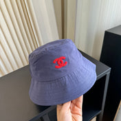 CHANEL 26S EMBROIDERED CC BUCKET HAT 337811
