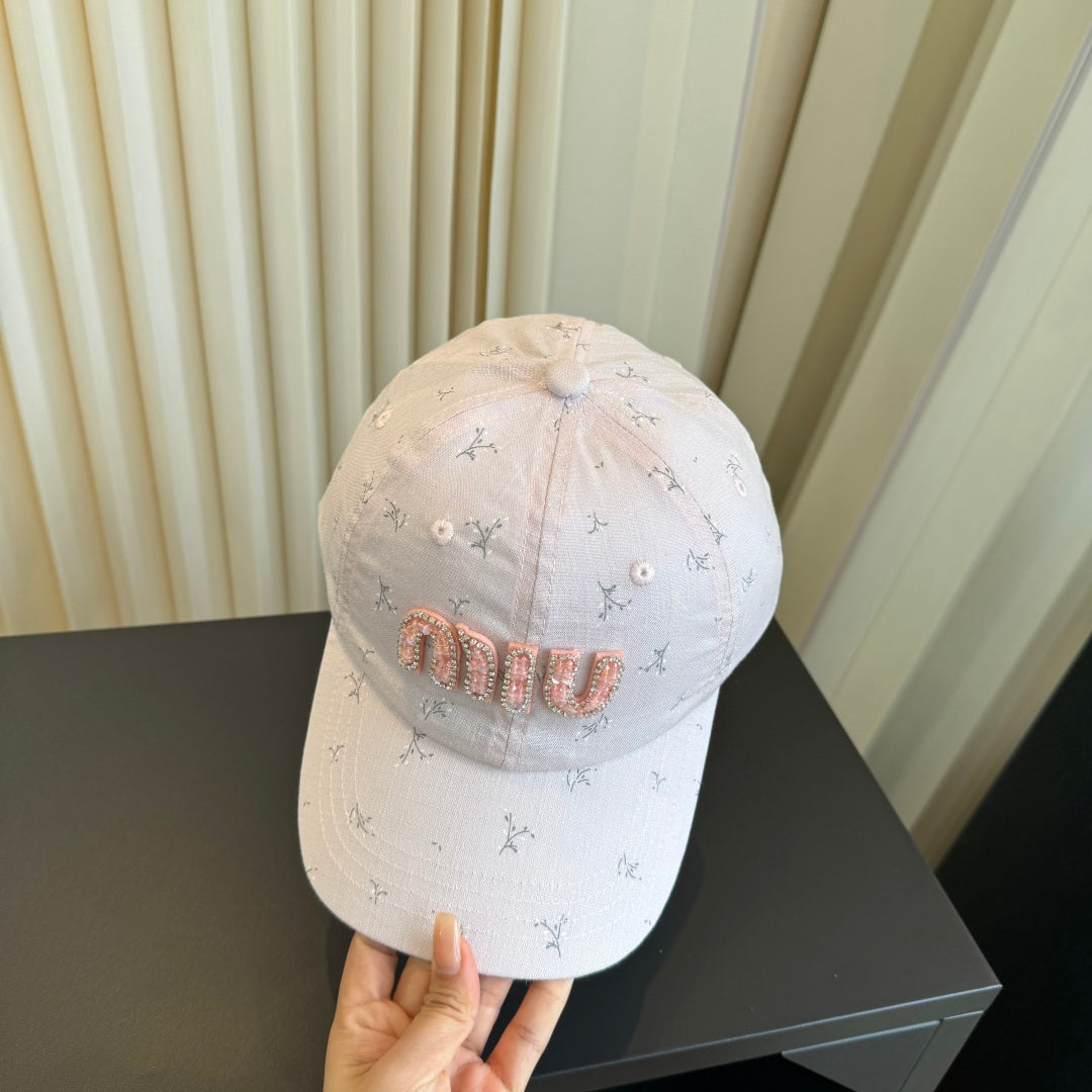 MIUMIU 26S BASEBALL CAP 342232