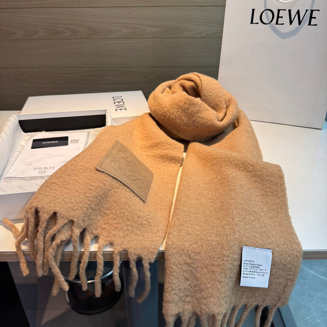 LOEWE 26S SCARF 200 IN WOOL MOHAIR 142592