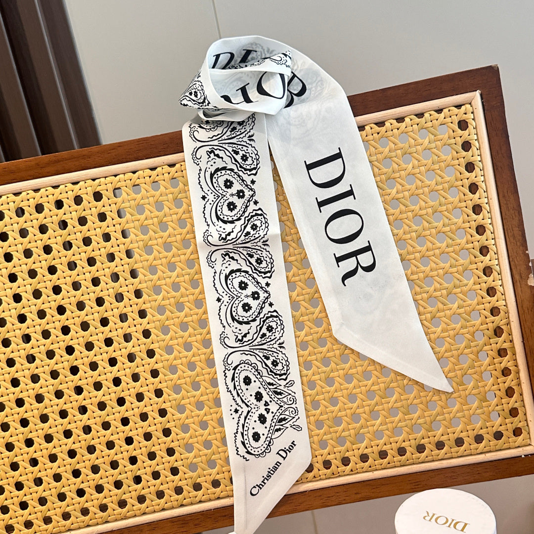 DIOR 26S SCARF 100CM IN SILK 302945