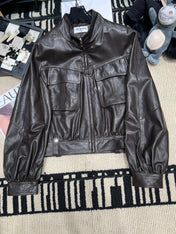 YSL 26S LEATHER JACKET 443