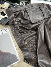 YSL 26S LEATHER JACKET 443