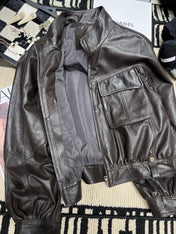 YSL 26S LEATHER JACKET 443