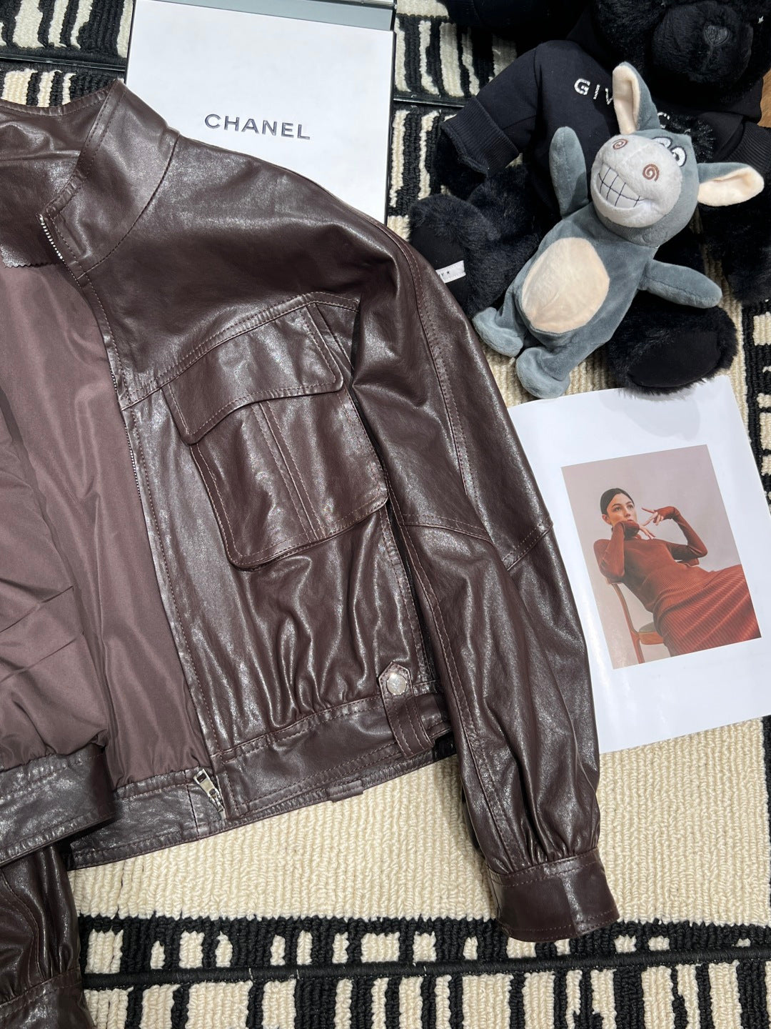 YSL 26S LEATHER JACKET 444