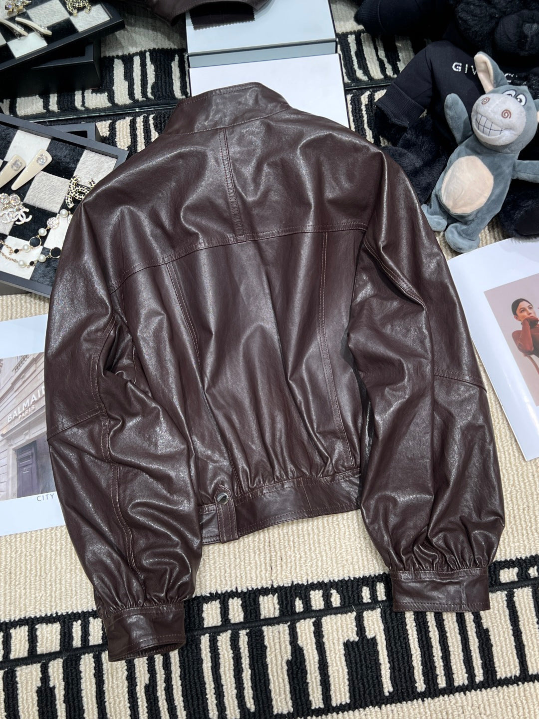 YSL 26S LEATHER JACKET 444