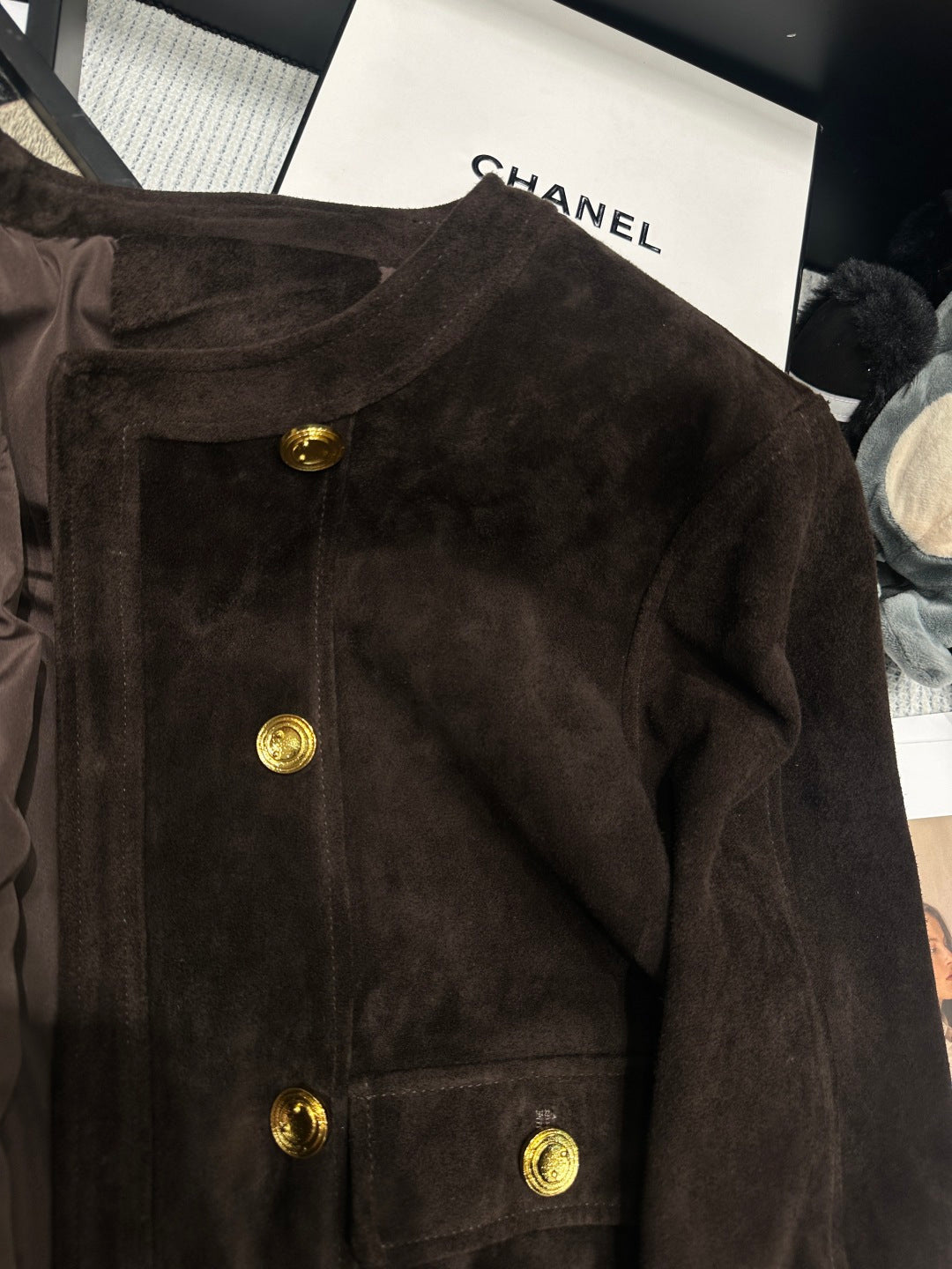 YSL 26S ROUND NECK JACKET 448