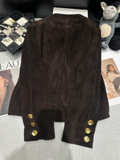 YSL 26S ROUND NECK JACKET 448