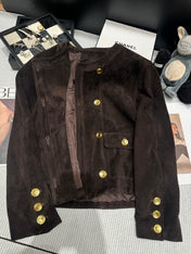 YSL 26S ROUND NECK JACKET 448