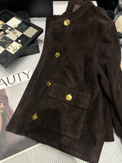 YSL 26S ROUND NECK JACKET 448