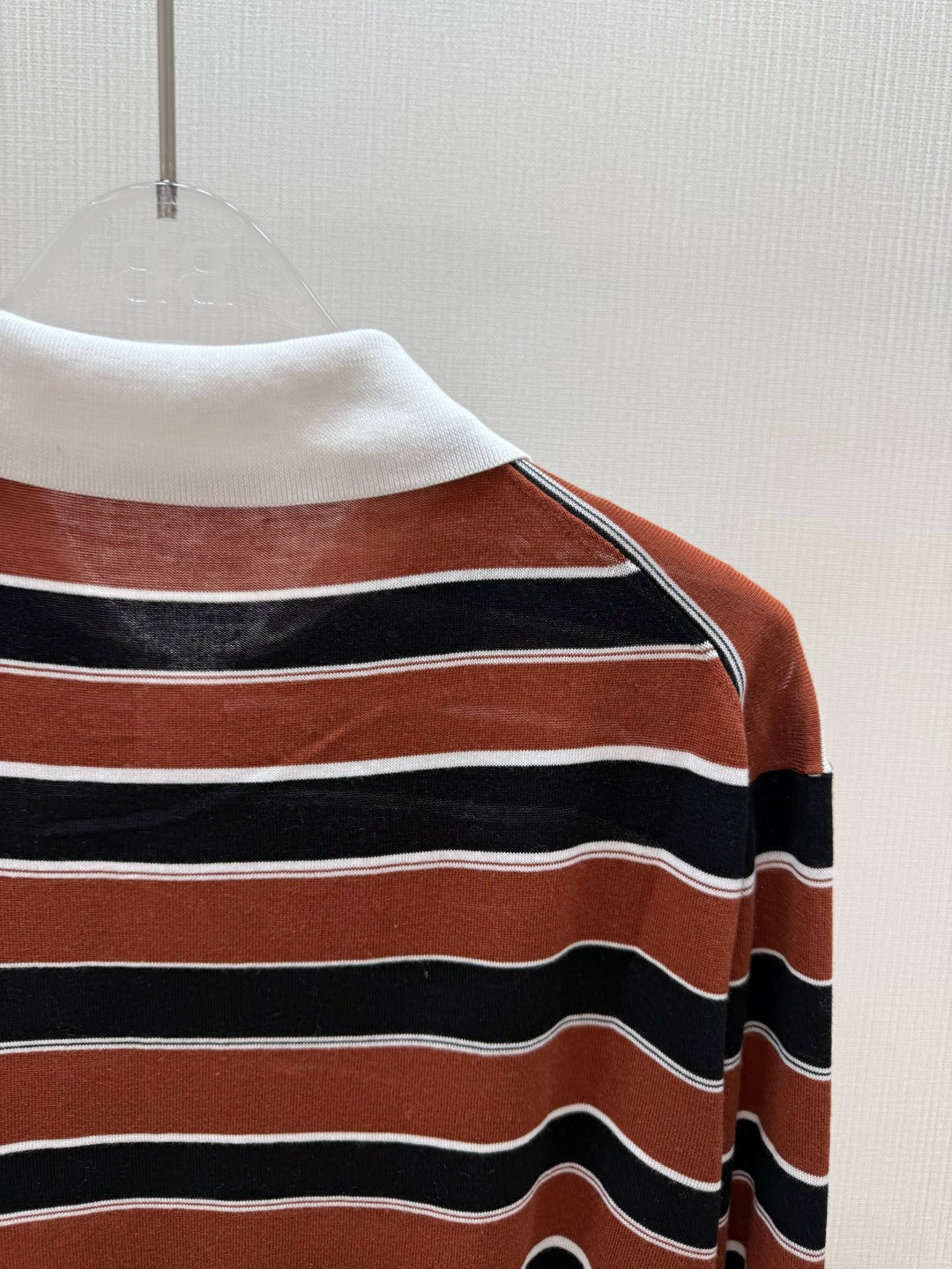 PRADA 26S STRIPED LONG-SLEEVE KNIT SWEATER 1058