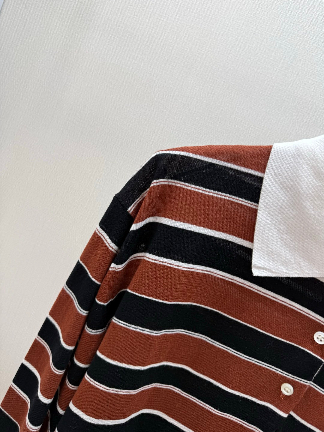 PRADA 26S STRIPED LONG-SLEEVE KNIT SWEATER 1058
