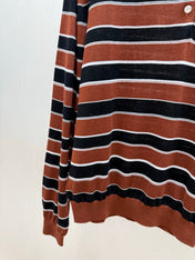 PRADA 26S STRIPED LONG-SLEEVE KNIT SWEATER 1058