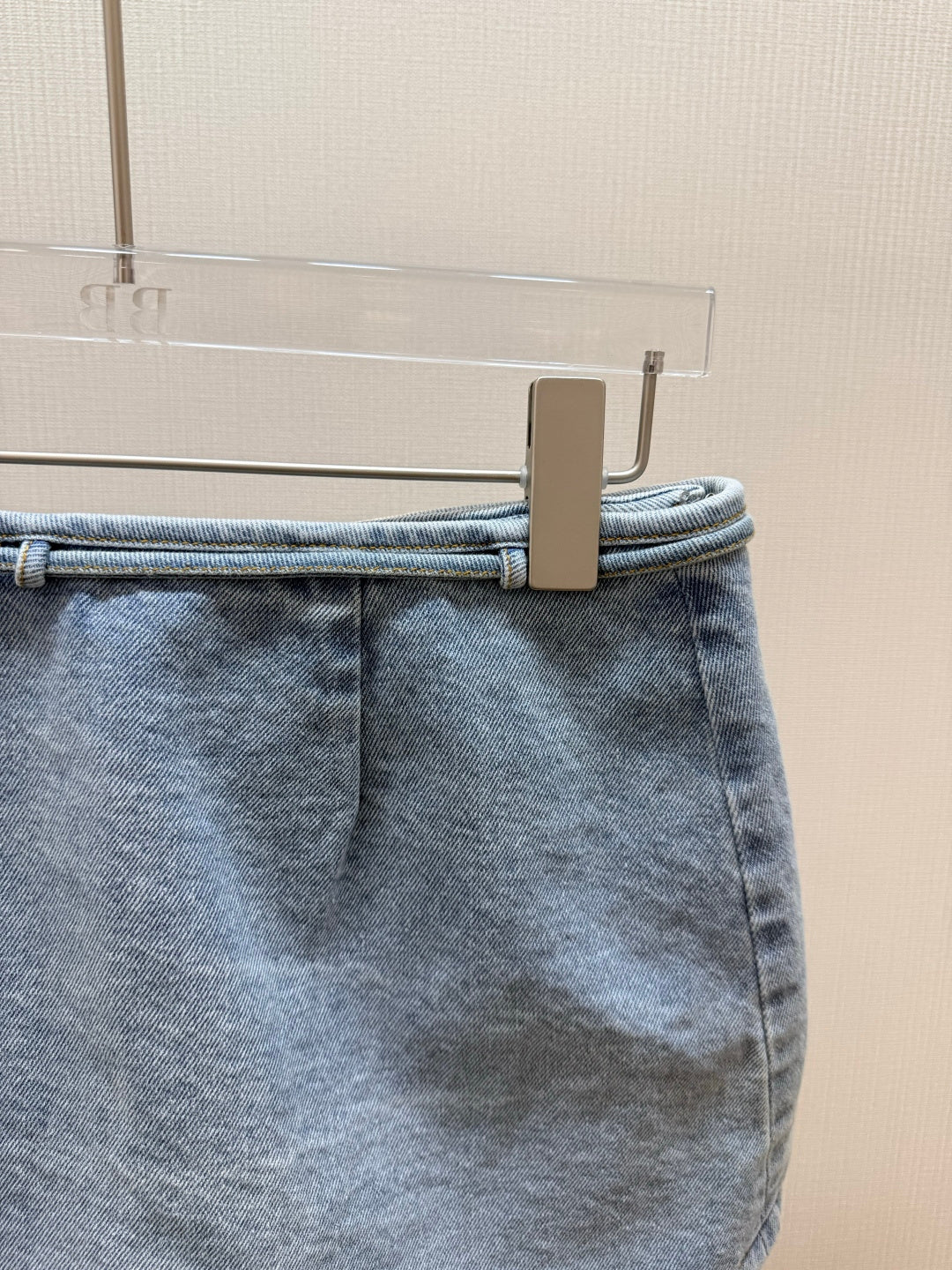 LOEWE 26S DENIM WRAP SKORT 582