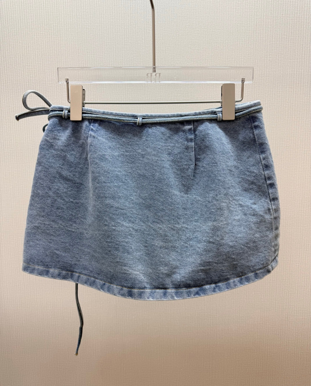 LOEWE 26S DENIM WRAP SKORT 582