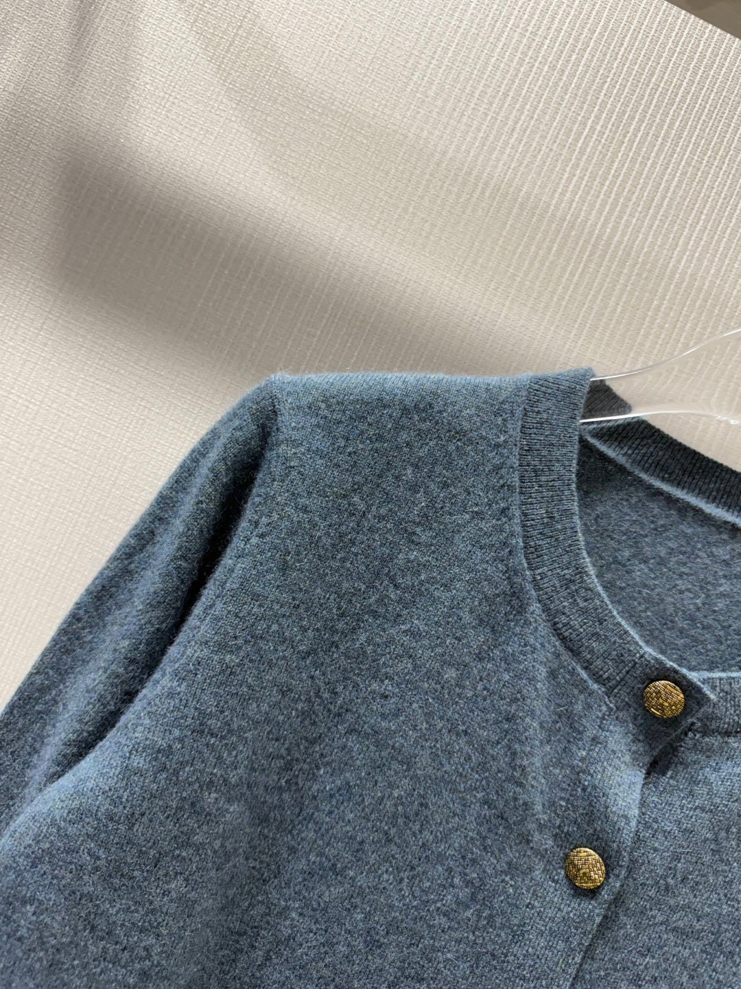 LORO PIANA 26S ROUND-NECK KNIT CARDIGAN 874