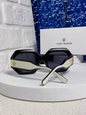 BURBERRY 26S GEOMETRIC POLYGONAL FRAME IN ACETATE 427667