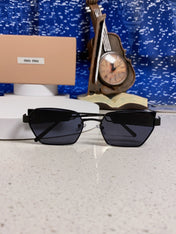 MIUMIU 26S SQUARE FRAME IN METAL 443323