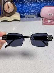 MIUMIU 26S SQUARE FRAME IN METAL 443323
