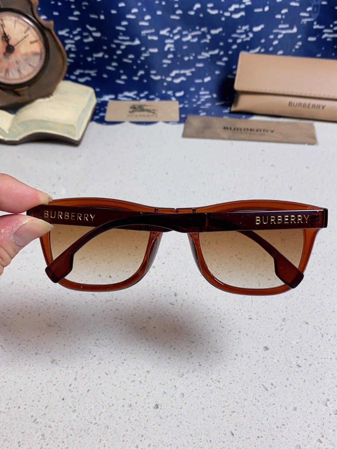 BURBERRY 26S SQUARE FRAME IN ACETATE 406616