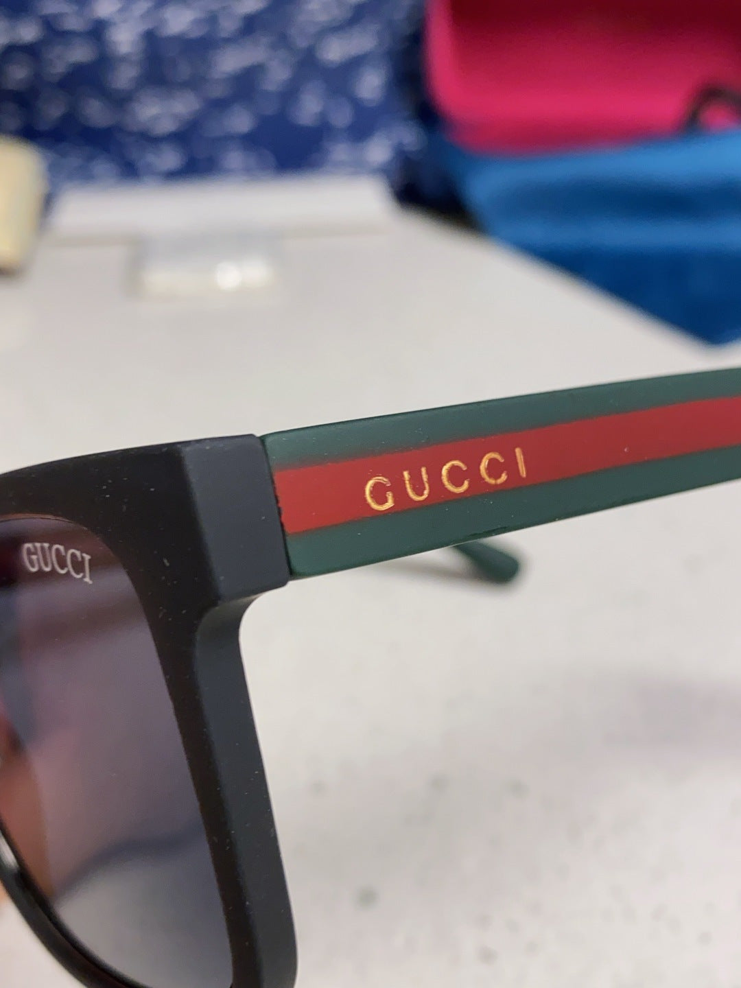 GUCCI 26S SQUARE FRAME IN ACETATE 424644