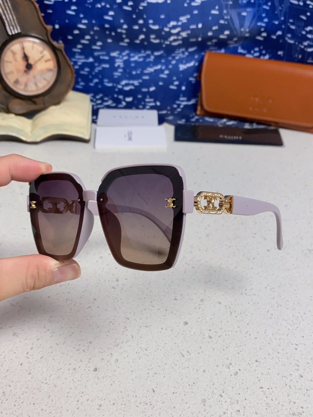 CELINE 26S SQUARE FRAME IN ACETATE 424630